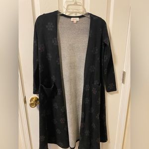 Lularoe Sarah Cardigan, Black, XS